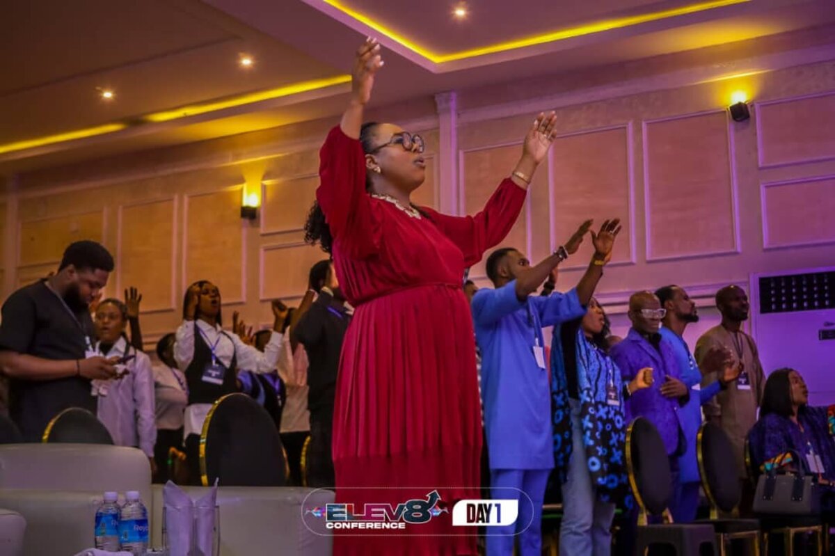 Elev8 Conference worship, Day 1