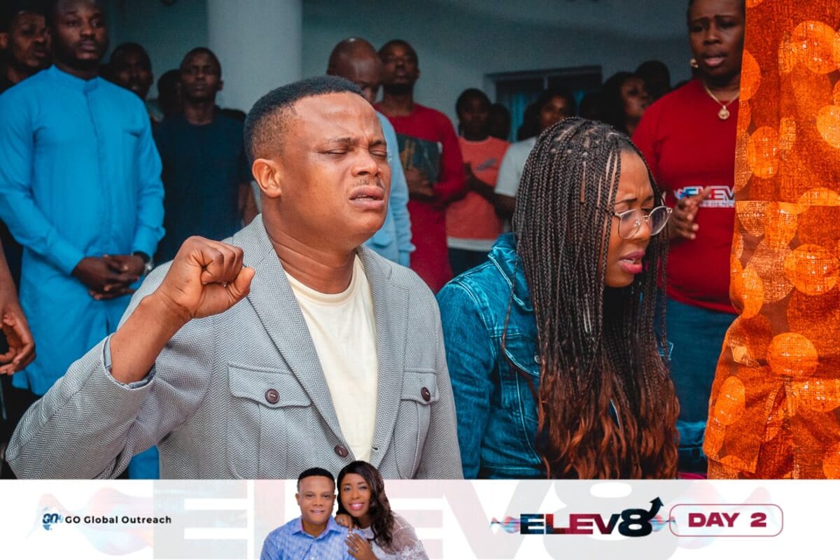 Elev8 Conference altar moment