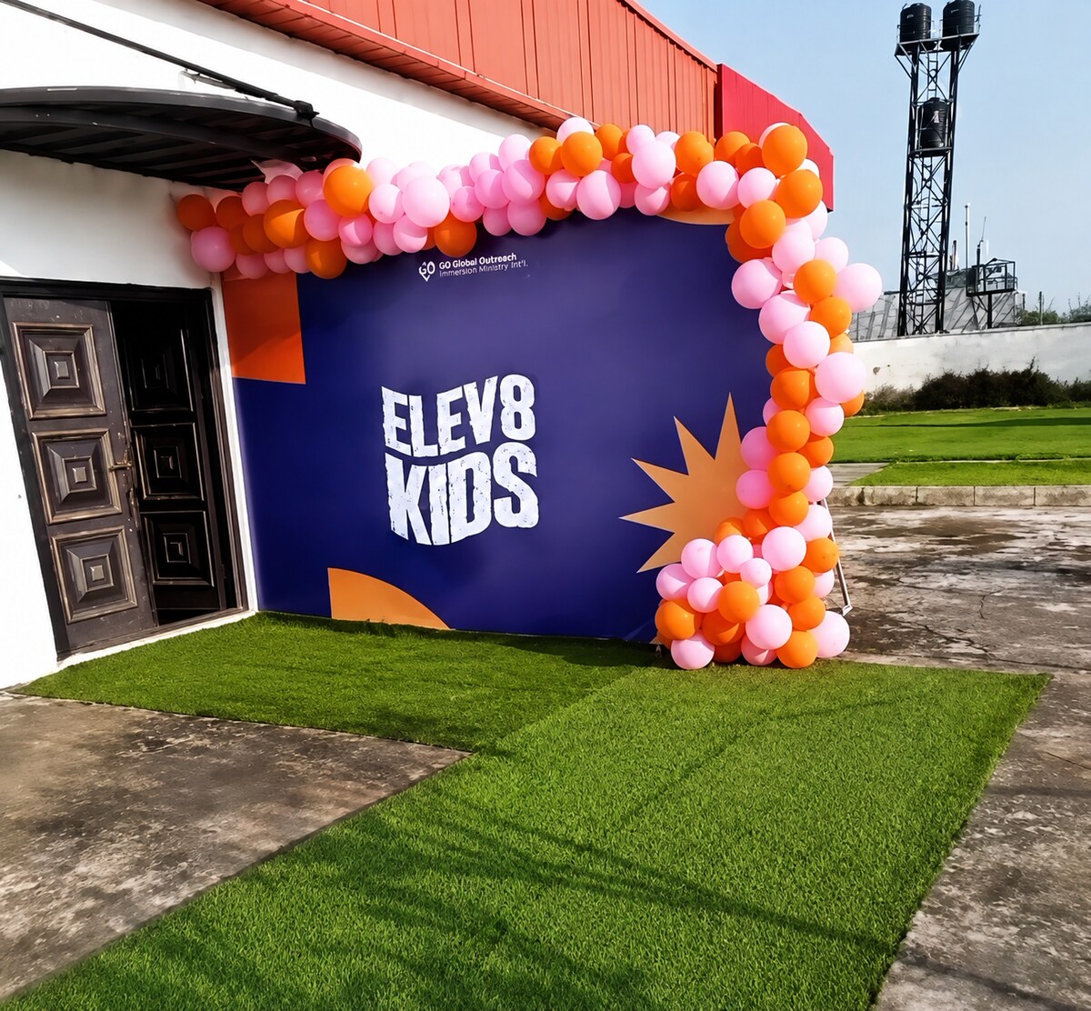 Elev8 Kids backdrop